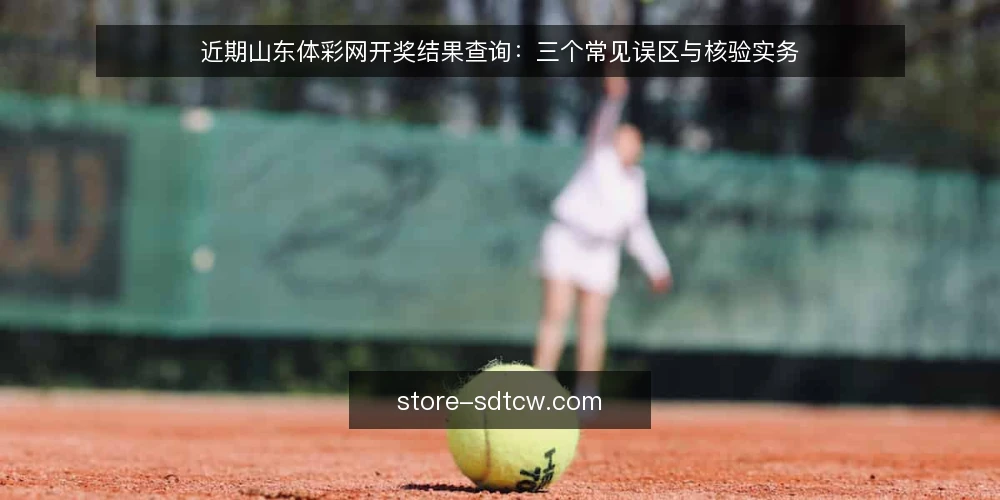 近期山东体彩网开奖结果查询：三个常见误区与核验实务 — 近期查询行为中的时间信号 配图