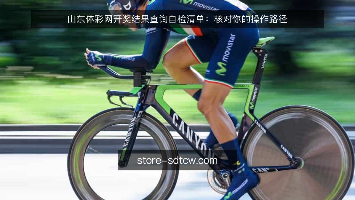 山东体彩网开奖结果查询自检清单：核对你的操作路径